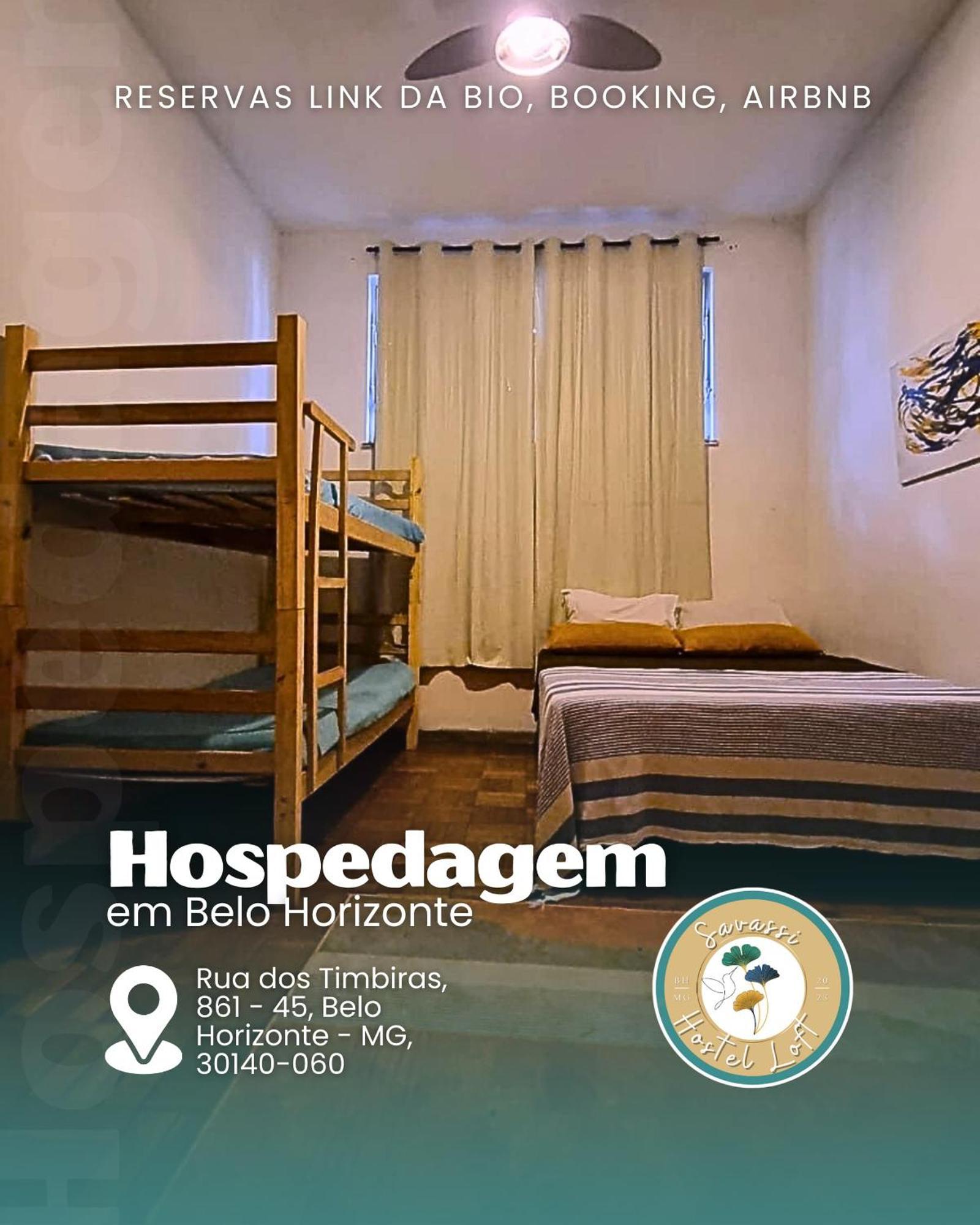Savassi Hostel Belo Horizonte Eksteriør bilde